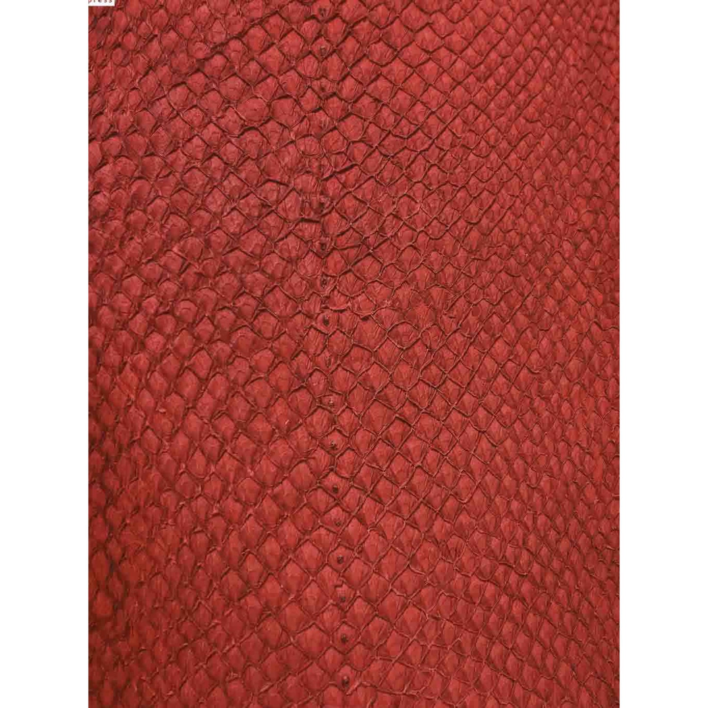 Lakseskinn - Rød
