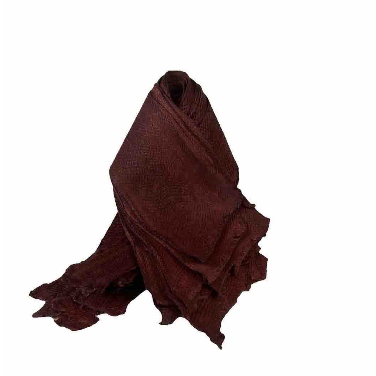 Lakseskinn - Burgunder