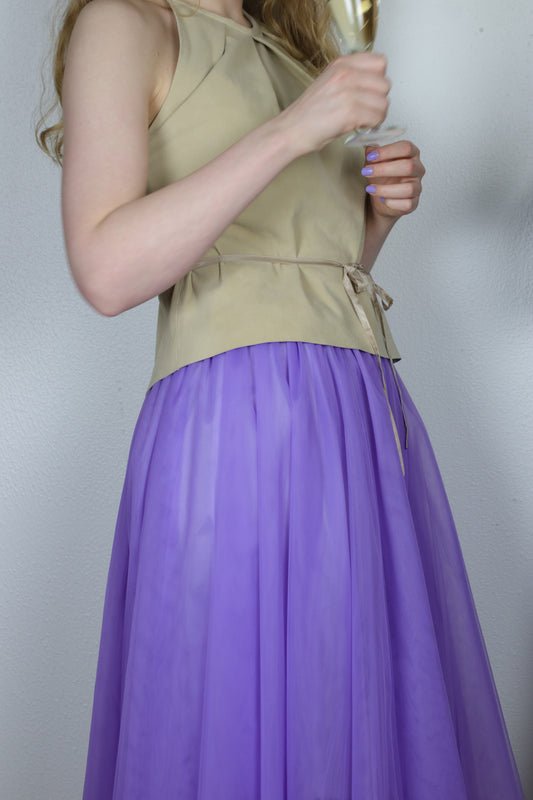Tulle Skirt- Purple
