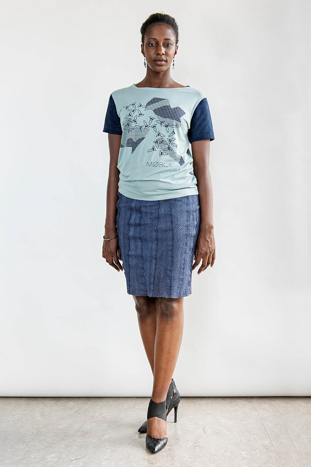 Leonora pencil skirt