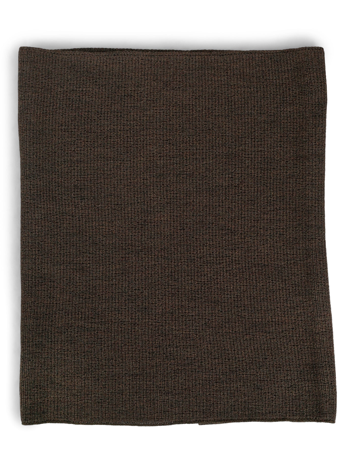 Tubehals i myk ull -    mosegrønn