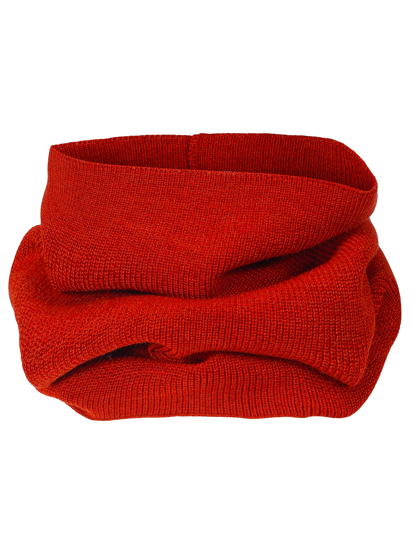 Tubehals i myk ull- Bombay Brown