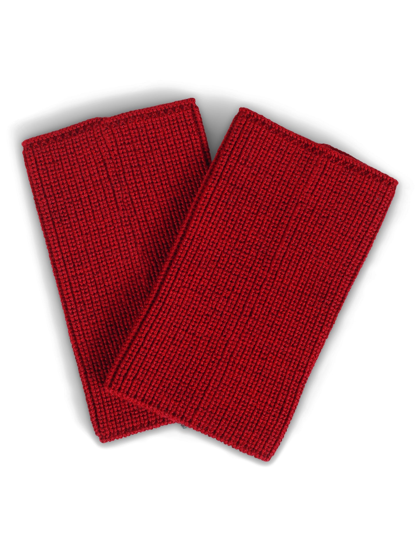 Tubehals i myk ull - vinrød